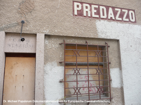 Fleimstalbahn Foto Cavalese Predazzo Trient Trento Eisenbahn Ferrovia