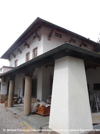 Fleimstalbahn Foto Cavalese Predazzo Trient Trento Eisenbahn Ferrovia