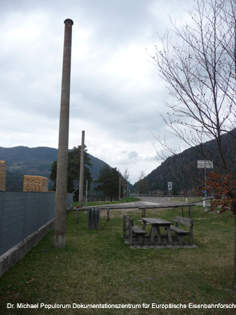 Fleimstalbahn Foto Cavalese Predazzo Trient Trento Eisenbahn Ferrovia