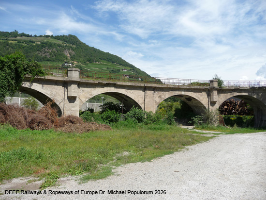 Grödnerbahn Klausen St. Ulrich St. Christina Wolkenstein Plan Eisenbahn Südtirol