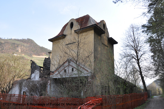 Grödnerbahn Klausen St. Ulrich St. Christina Wolkenstein Plan Eisenbahn Südtirol