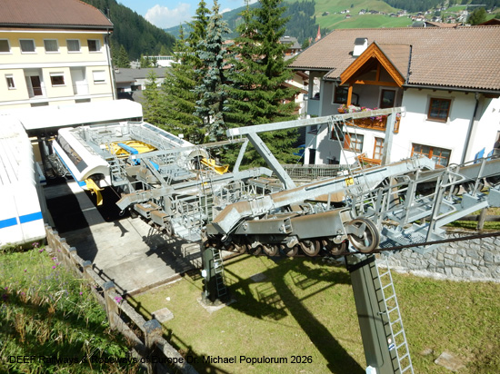 Grödnerbahn Klausen St. Ulrich St. Christina Wolkenstein Plan Eisenbahn Südtirol