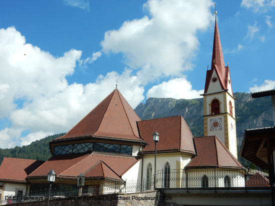 Grödnerbahn Klausen St. Ulrich St. Christina Wolkenstein Plan Eisenbahn Südtirol