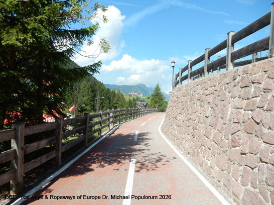 Grödnerbahn Klausen St. Ulrich St. Christina Wolkenstein Plan Eisenbahn Südtirol