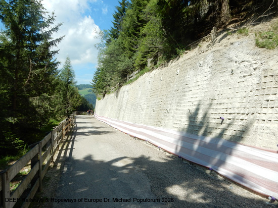 Grödnerbahn Klausen St. Ulrich St. Christina Wolkenstein Plan Eisenbahn Südtirol