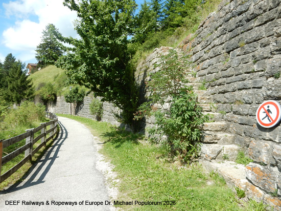 Grödnerbahn Klausen St. Ulrich St. Christina Wolkenstein Plan Eisenbahn Südtirol