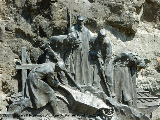 Grödnerbahn Klausen St. Ulrich St. Christina Wolkenstein Plan Eisenbahn Südtirol