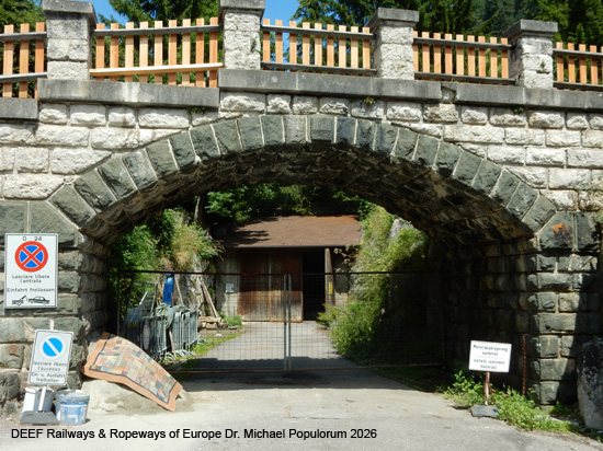 Grödnerbahn Klausen St. Ulrich St. Christina Wolkenstein Plan Eisenbahn Südtirol