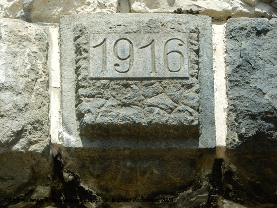 Grödnerbahn Klausen St. Ulrich St. Christina Wolkenstein Plan Eisenbahn Südtirol