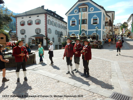 Grödnerbahn Klausen St. Ulrich St. Christina Wolkenstein Plan Eisenbahn Südtirol