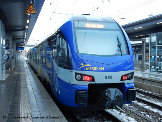 Mangfalltalbahn Eisenbahn Holzkirchen Westerham Bruckmühl Bad Aibling Kolbermoor Rosenheim Bayern