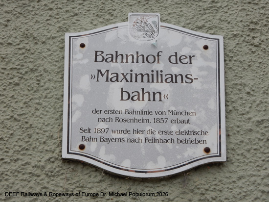 Mangfalltalbahn Eisenbahn Holzkirchen Westerham Bruckmühl Bad Aibling Kolbermoor Rosenheim Bayern