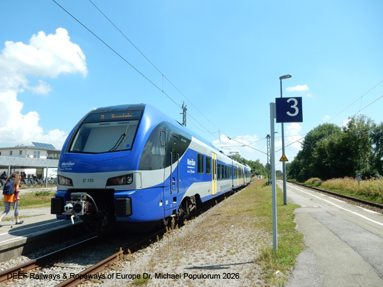 Mangfalltalbahn Eisenbahn Holzkirchen Westerham Bruckmühl Bad Aibling Kolbermoor Rosenheim Bayern