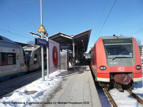 Mangfalltalbahn Eisenbahn Holzkirchen Westerham Bruckmühl Bad Aibling Kolbermoor Rosenheim Bayern