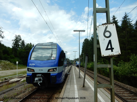 Mangfalltalbahn Eisenbahn Holzkirchen Westerham Bruckmühl Bad Aibling Kolbermoor Rosenheim Bayern
