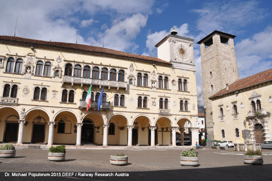 Eisenbahnstrecke Belluno – Ponte nelle Alpi-Polpet – Calalzo Ferrovia Itala Italien
