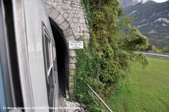 Eisenbahnstrecke Belluno – Ponte nelle Alpi-Polpet – Calalzo Ferrovia Itala Italien
