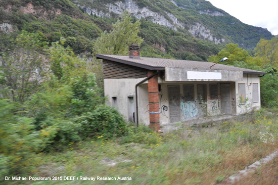 Eisenbahnstrecke Belluno – Ponte nelle Alpi-Polpet – Calalzo Ferrovia Itala Italien