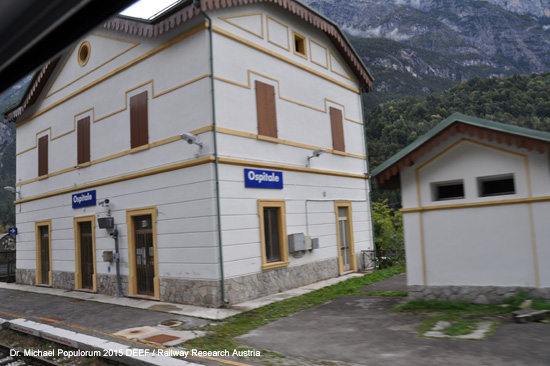 Eisenbahnstrecke Belluno – Ponte nelle Alpi-Polpet – Calalzo Ferrovia Itala Italien