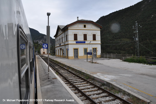Eisenbahnstrecke Belluno – Ponte nelle Alpi-Polpet – Calalzo Ferrovia Itala Italien