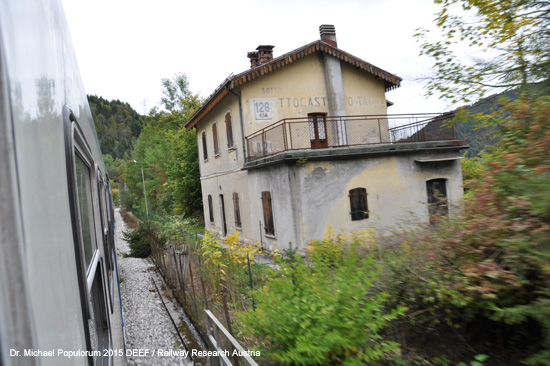 Eisenbahnstrecke Belluno – Ponte nelle Alpi-Polpet – Calalzo Ferrovia Itala Italien