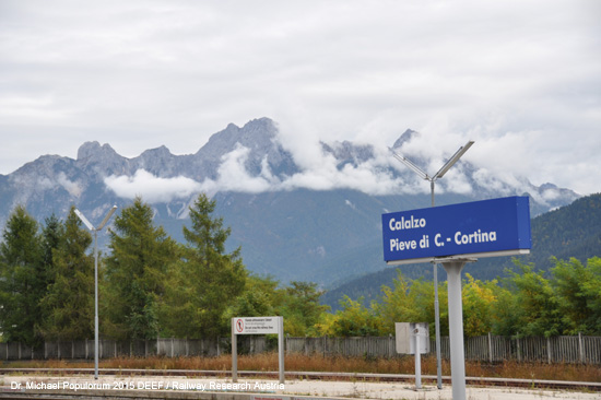 Eisenbahnstrecke Belluno – Ponte nelle Alpi-Polpet – Calalzo Ferrovia Itala Italien