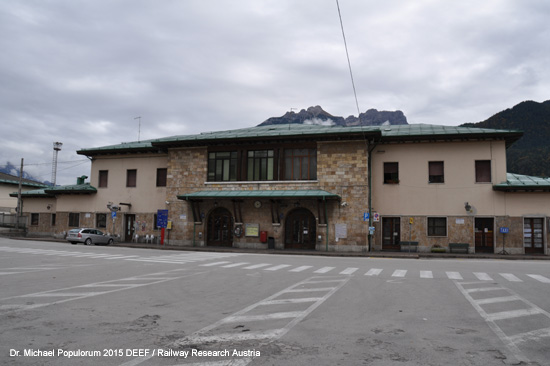 Eisenbahnstrecke Belluno – Ponte nelle Alpi-Polpet – Calalzo Ferrovia Itala Italien