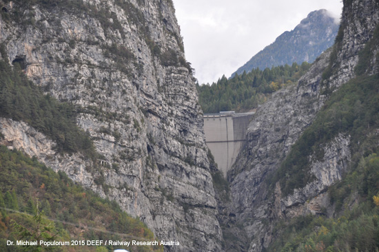 Eisenbahnstrecke Belluno – Ponte nelle Alpi-Polpet – Calalzo Ferrovia Itala Italien