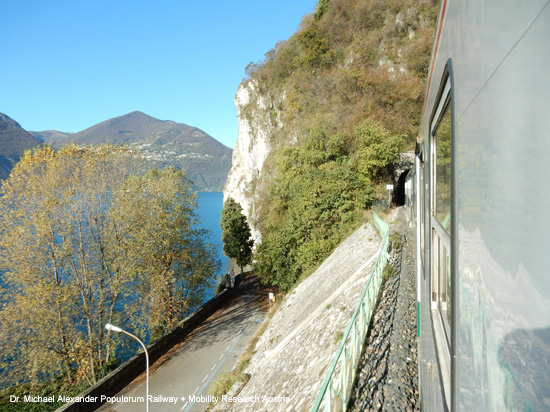 Iseobahn Eisenbahn Ferrovia Brescia Iseo Edolo Lombardia Italien