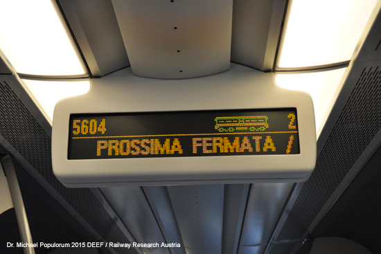 Conegliano Ponte Nelle Alpi Eisenbahn Vittorio Veneto Italien