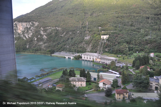 Conegliano Ponte Nelle Alpi Eisenbahn Vittorio Veneto Italien
