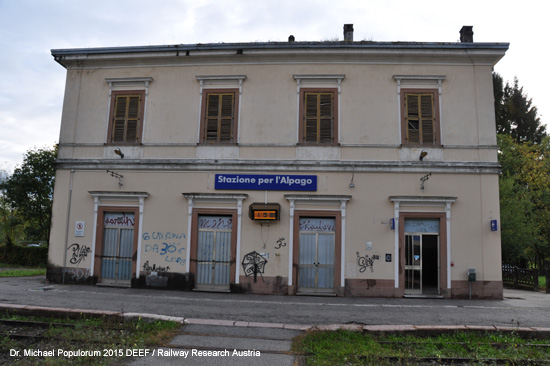 Conegliano Ponte Nelle Alpi Eisenbahn Vittorio Veneto Italien