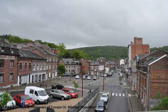 Belgien Eisenbahnstrecke Linie 44 Verviers Pepinster Spa Stavelot Luxembourg