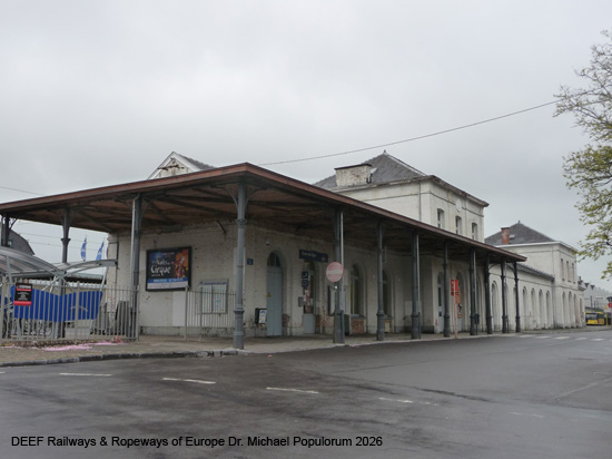 Belgien Eisenbahnstrecke Linie 44 Verviers Pepinster Spa Stavelot Luxembourg