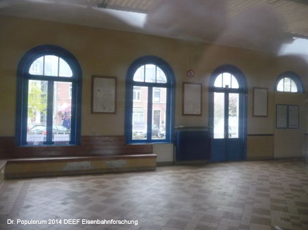 Belgien Eisenbahnstrecke Linie 44 Verviers Pepinster Spa Stavelot Luxembourg