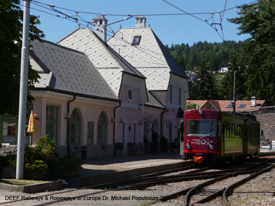 Rittnerbahn Eisenbahn Bozen Himmelfahrt Oberbozen Klobenstein Ferrovia del Renon
