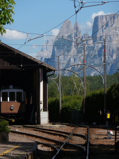 Rittnerbahn Eisenbahn Bozen Himmelfahrt Oberbozen Klobenstein Ferrovia del Renon