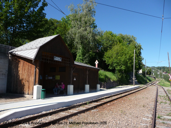 Rittnerbahn Eisenbahn Bozen Himmelfahrt Oberbozen Klobenstein Ferrovia del Renon