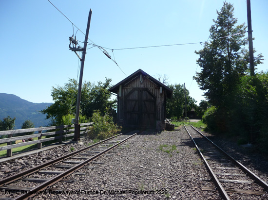 Rittnerbahn Eisenbahn Bozen Himmelfahrt Oberbozen Klobenstein Ferrovia del Renon