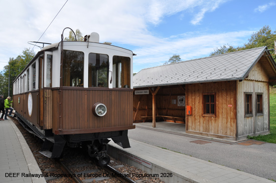 Rittnerbahn Eisenbahn Bozen Himmelfahrt Oberbozen Klobenstein Ferrovia del Renon