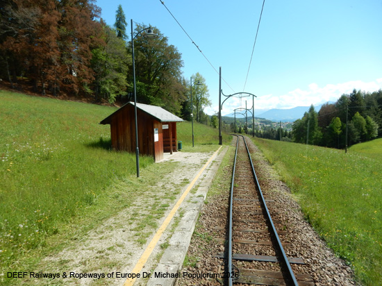 Rittnerbahn Eisenbahn Bozen Himmelfahrt Oberbozen Klobenstein Ferrovia del Renon