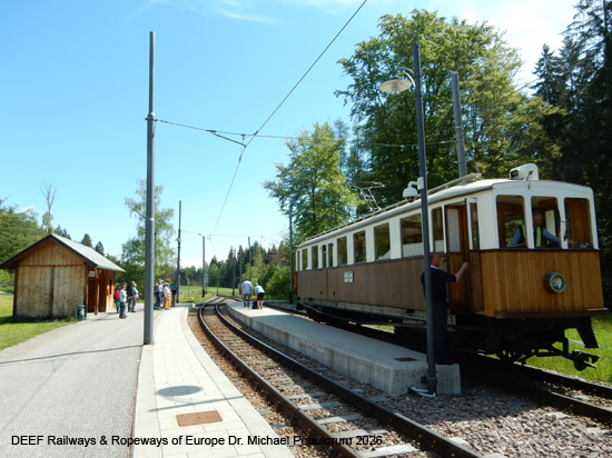Rittnerbahn Eisenbahn Bozen Himmelfahrt Oberbozen Klobenstein Ferrovia del Renon