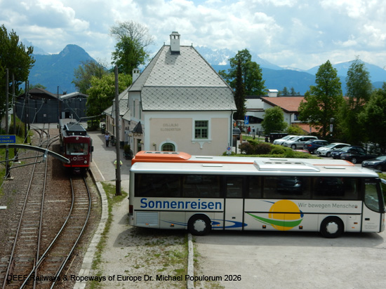 Rittnerbahn Eisenbahn Bozen Himmelfahrt Oberbozen Klobenstein Ferrovia del Renon