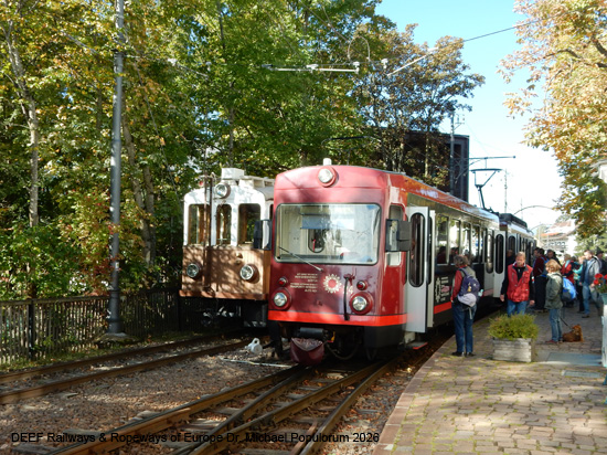 Rittnerbahn Eisenbahn Bozen Himmelfahrt Oberbozen Klobenstein Ferrovia del Renon