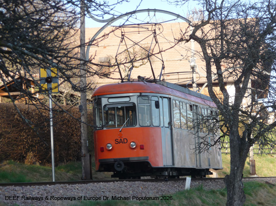Rittnerbahn Eisenbahn Bozen Himmelfahrt Oberbozen Klobenstein Ferrovia del Renon