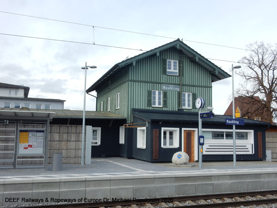 Rosenheim Kufstein Eisenbahnstrecke Bayern TEN