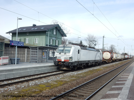Rosenheim Kufstein Eisenbahnstrecke Bayern TEN