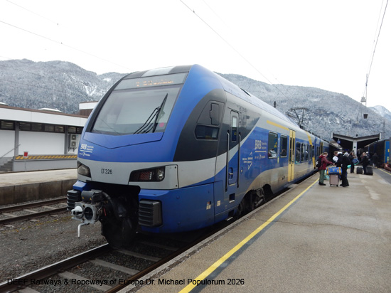 Rosenheim Kufstein Eisenbahnstrecke Bayern TEN
