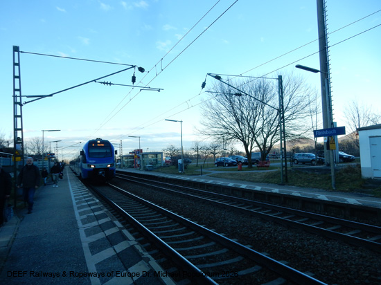Rosenheim Kufstein Eisenbahnstrecke Bayern TEN