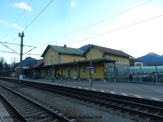 Rosenheim Kufstein Eisenbahnstrecke Bayern TEN